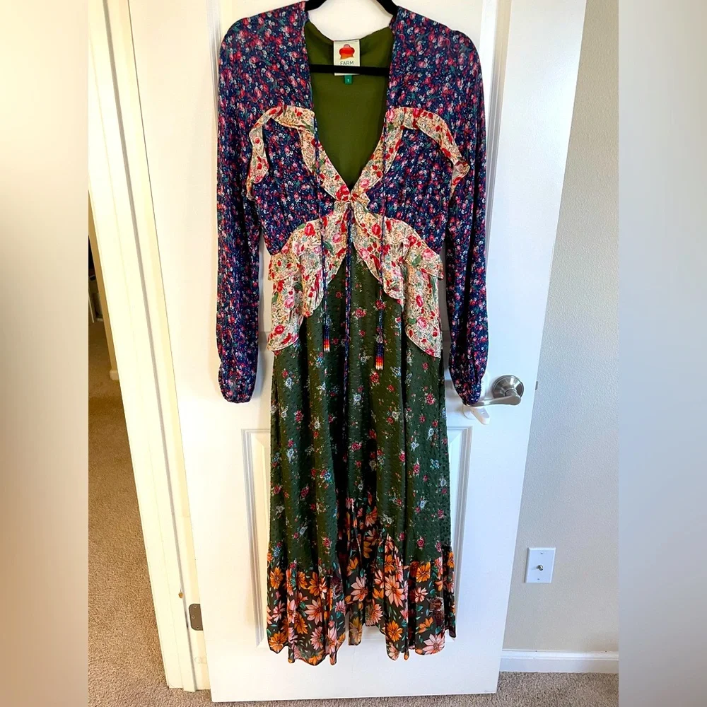 Farm Rio Midi Dress - Picture 3 of 7